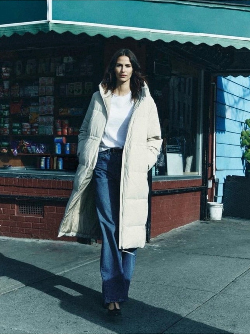 Zara puffer coat